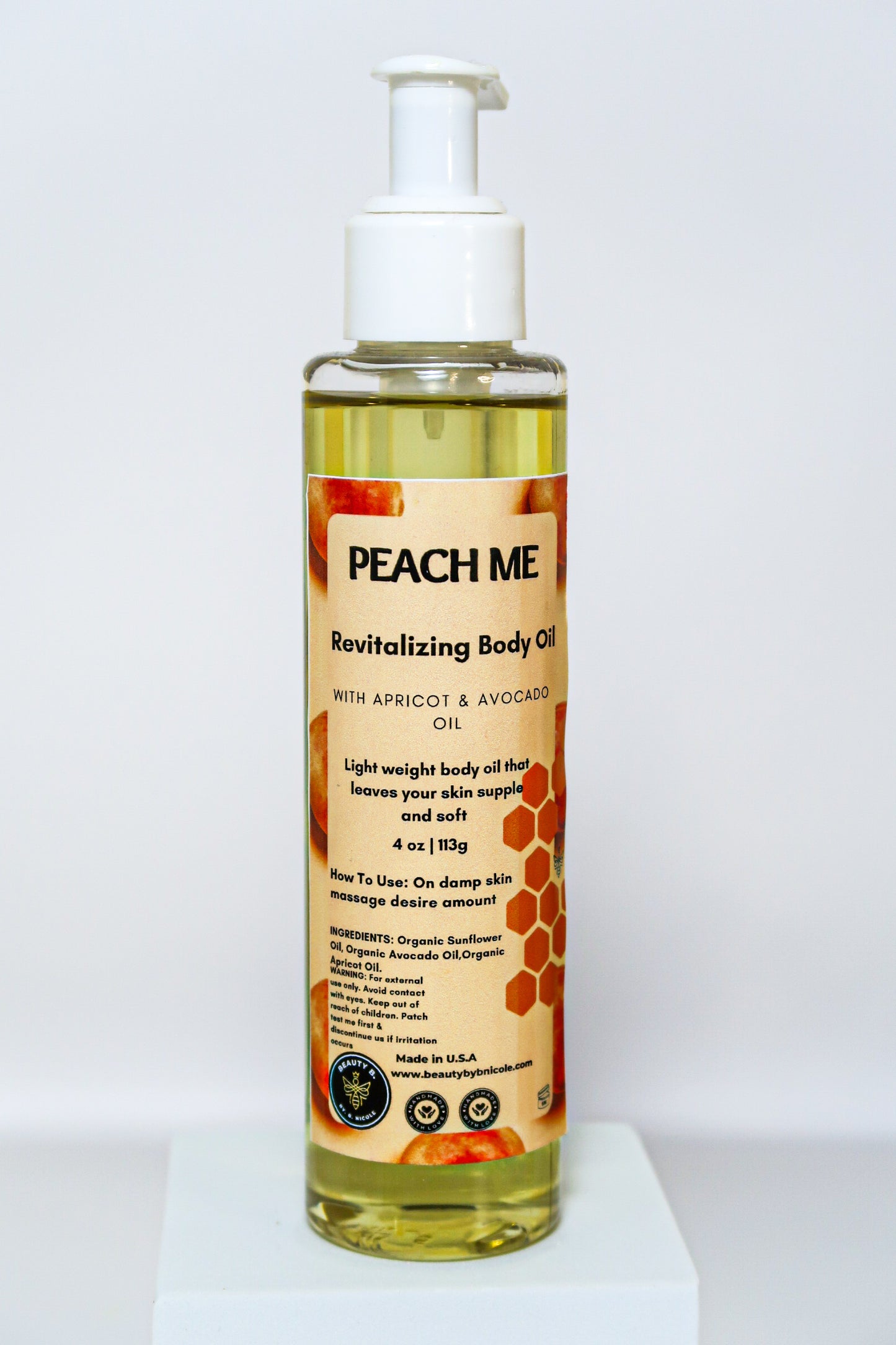 Peach Me Body Oil